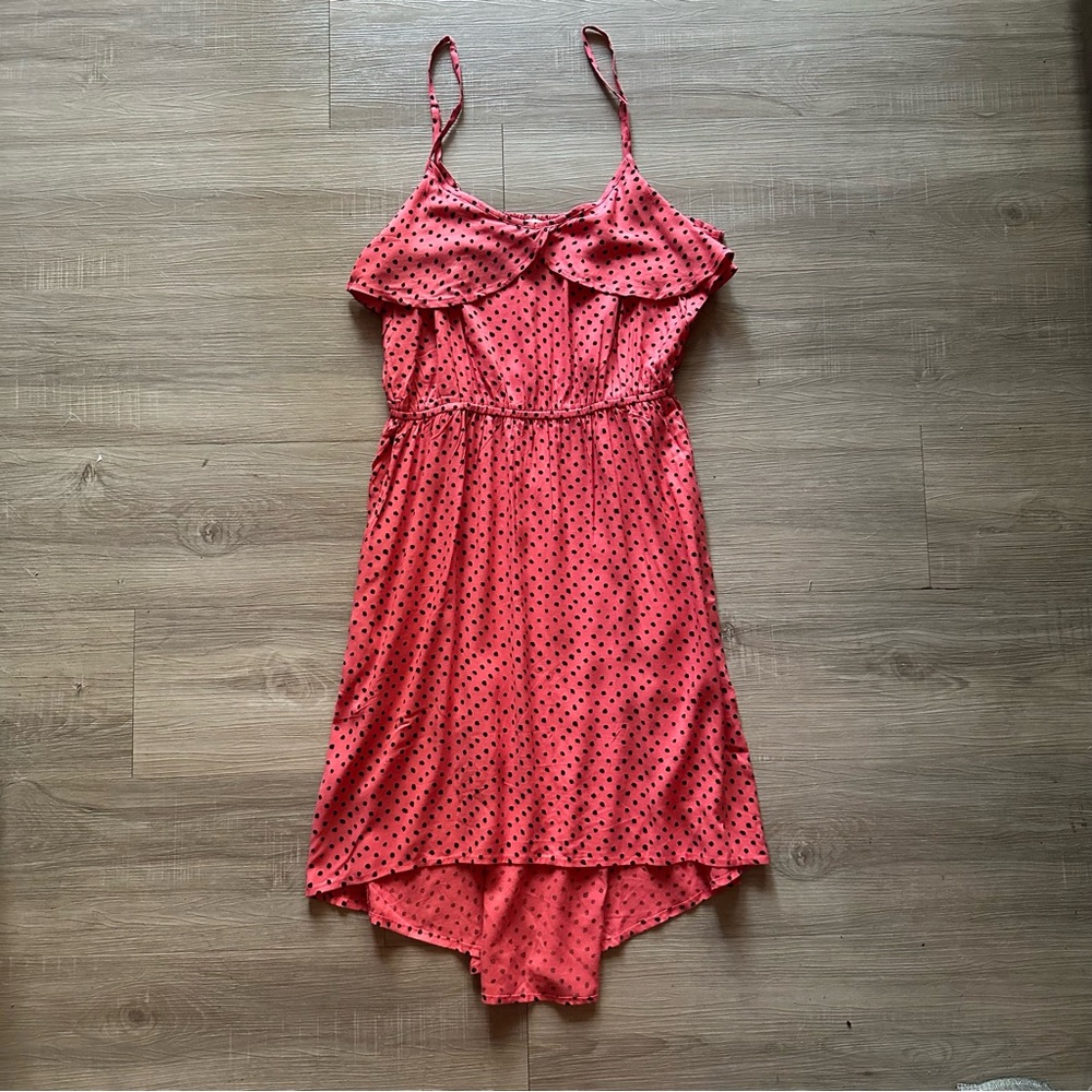 Polka Dot Pink Dress with pockets by Pink Rose NWT